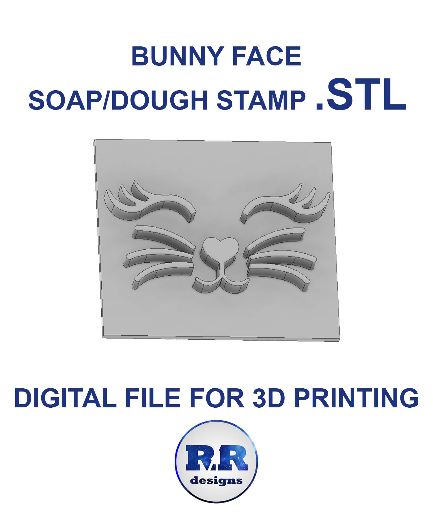 STL file Interchangeable Soap Stamp 🧼・3D print design to download・Cults
