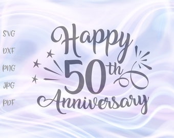 Download 50th Anniversary Svg Etsy