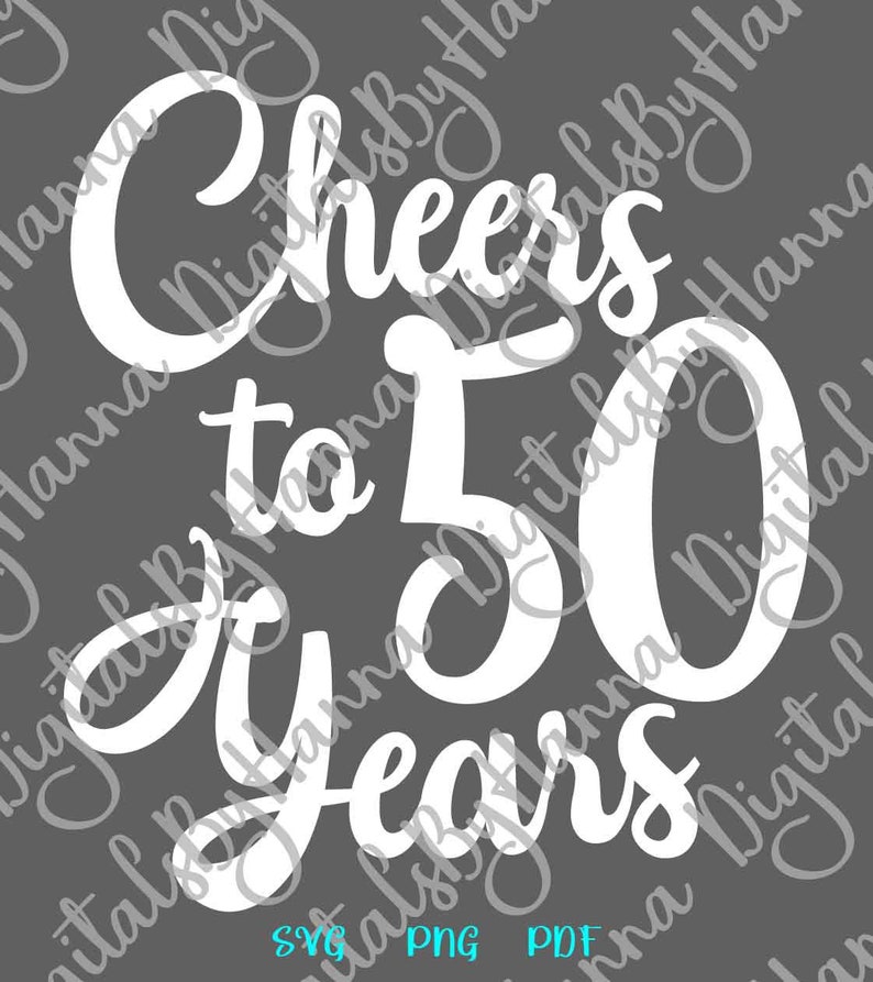 Download 50th Birthday SVG Files for Cricut Shirt Women Wine Glass ...