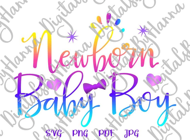 New Baby SVG Files for Cricut Sayings Newborn Boy SVG ...