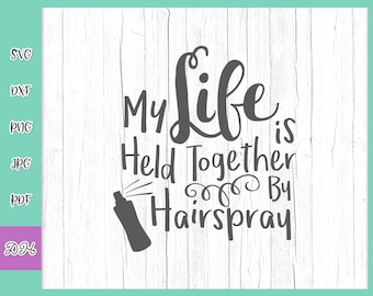 Hairspray Svg Etsy