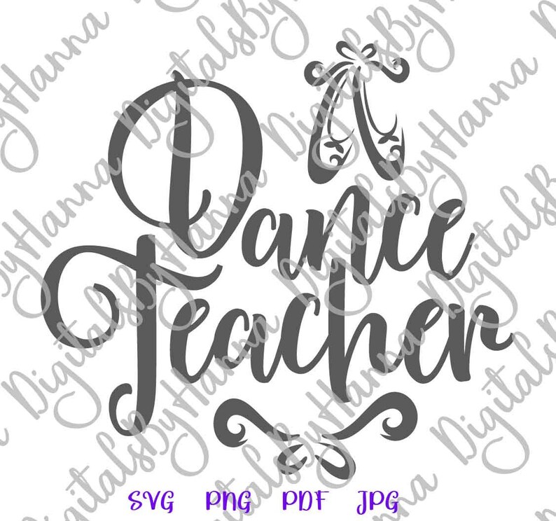 Download Dancer SVG Files for Cricut Dance Teacher SVG Ballet ...