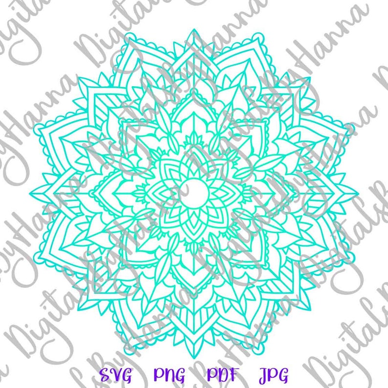 Download Mandala SVG Files for Cricut Zentangle SVG Pochoir Mandala ...