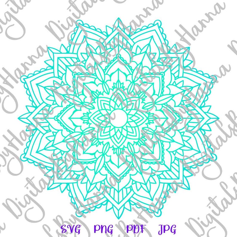 Download Mandala SVG Files for Cricut Zentangle SVG Pochoir Mandala ...