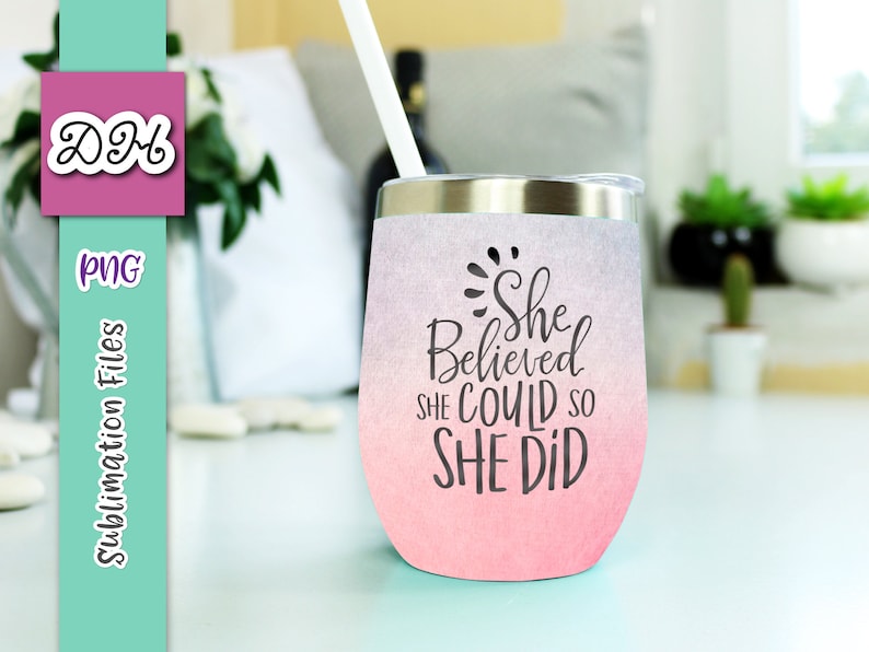 Funny Everything Is Fine Quote Wine Tumbler Unique 12oz Pink 