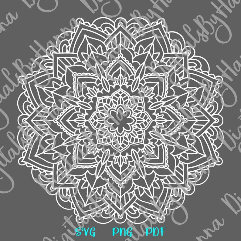 Zentangle SVG Files for Cricut Mandala SVG Pochoir Mandala ...