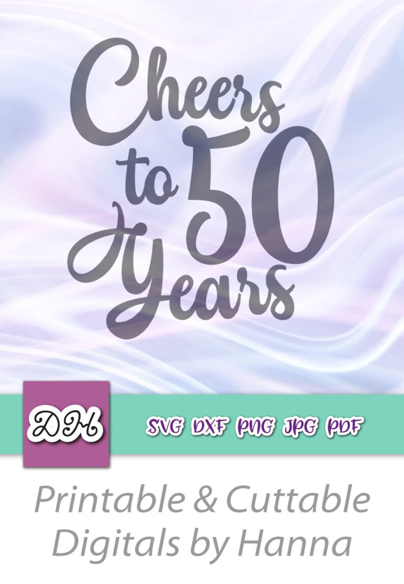 Download 50th Birthday SVG Files for Cricut Shirt Women Wine Glass ...
