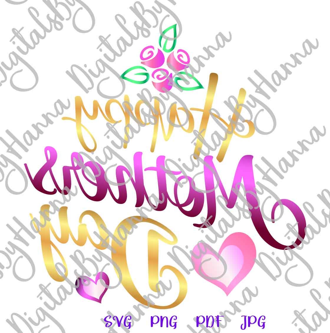 Mothers Day SVG Files for Cricut Saying Happy Mother’s Day | Etsy