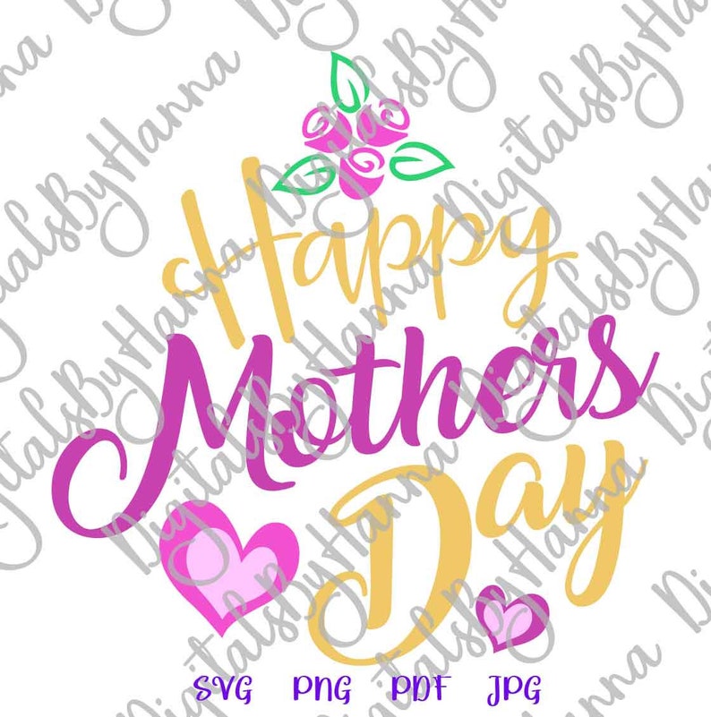 Download Mothers Day SVG Files for Cricut Saying Happy Mother's Day ...