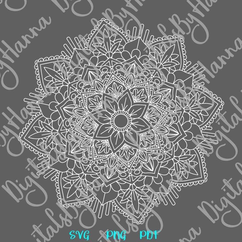 Download Mandala SVG Files for Cricut Zentangle SVG Pochoir Mandala ...