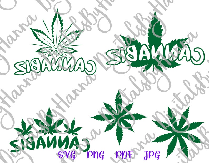 Download Marijuana Leaf SVG Files for Cricut Saying Cannabis SVG ...