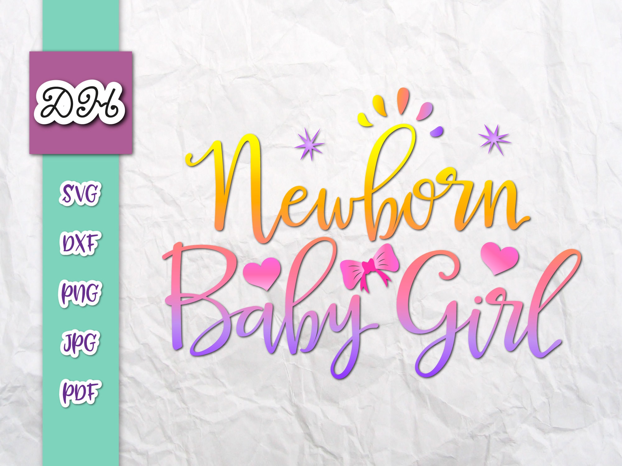 New Baby SVG Files for Cricut Newborn Girl SVG Coming Take Home Outfit Onesie Shower Clothes Sign Word Letter Cut Print Sublimation Graphics