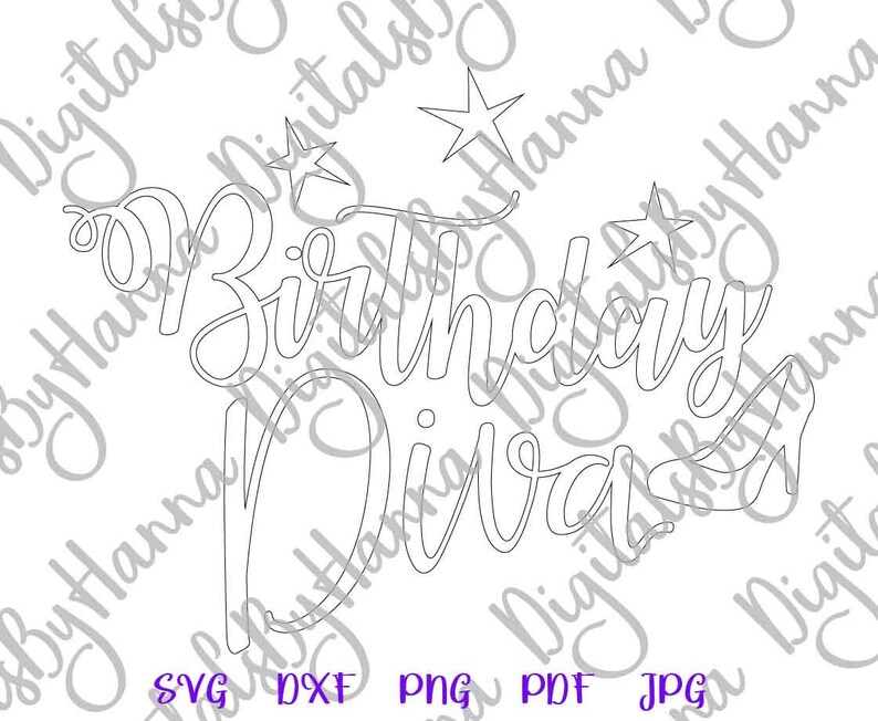 Free Free Birthday Diva Svg Free 205 SVG PNG EPS DXF File