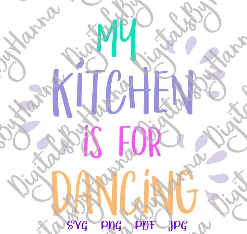 Download Funny Apron SVG Files for Cricut Saying My Kitchen for Dancing | Etsy