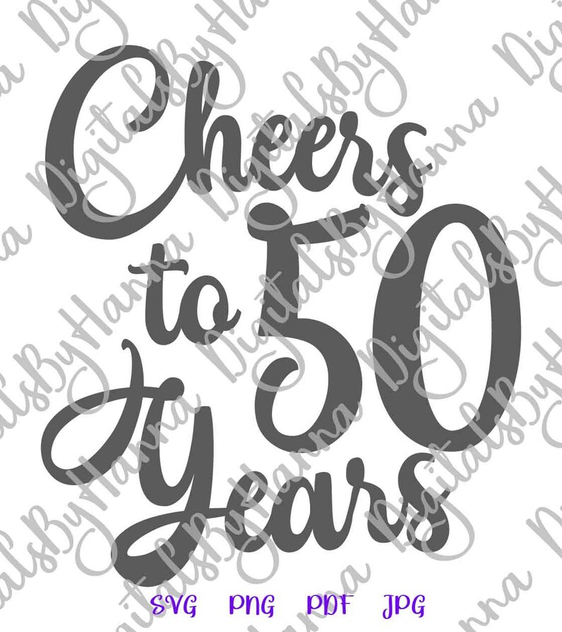 Download 50th Birthday SVG Files for Cricut Shirt Women Wine Glass ...