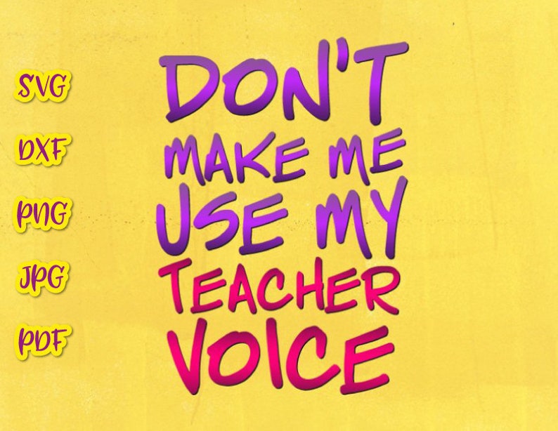 Download Mom Life SVG Files for Cricut Sayings Dont Make Me Use My ...