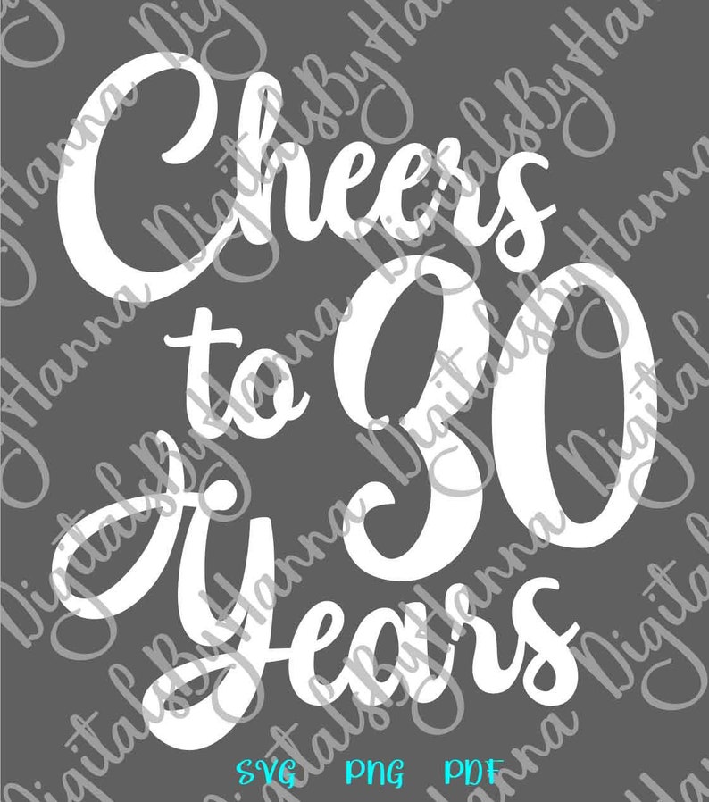 Cricut 30th thirty 20th twenty