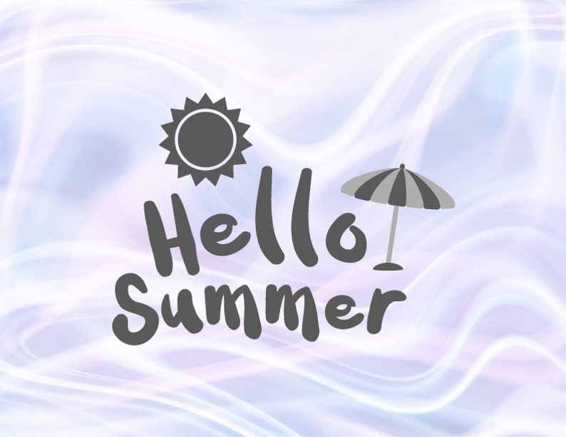 Download Beach SVG Files for Cricut Sayings Hello Summer SVG ...