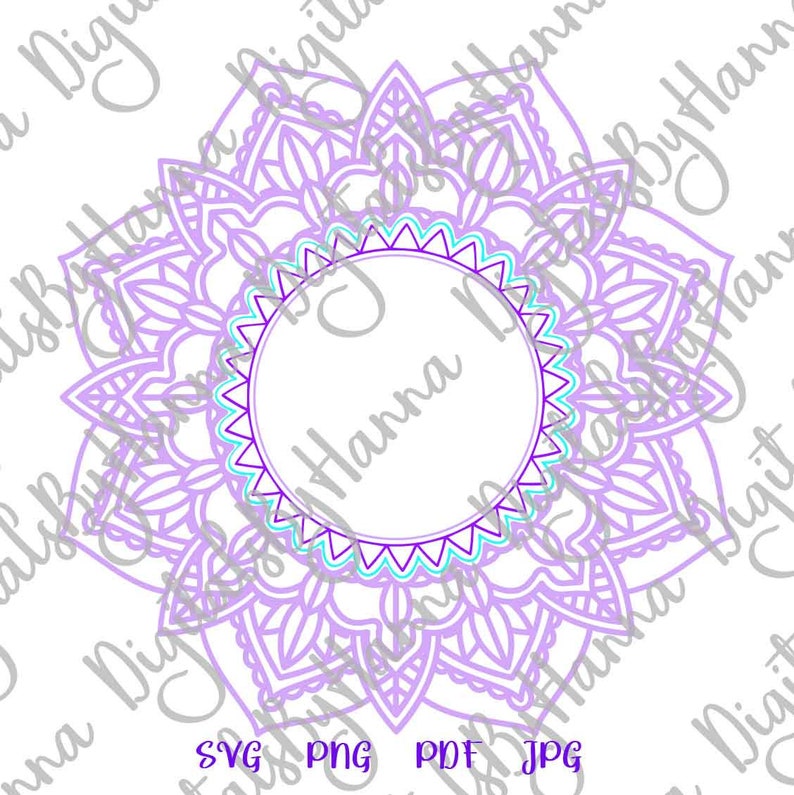 Download Mandala SVG Files for Cricut Mandala Monogram SVG ...