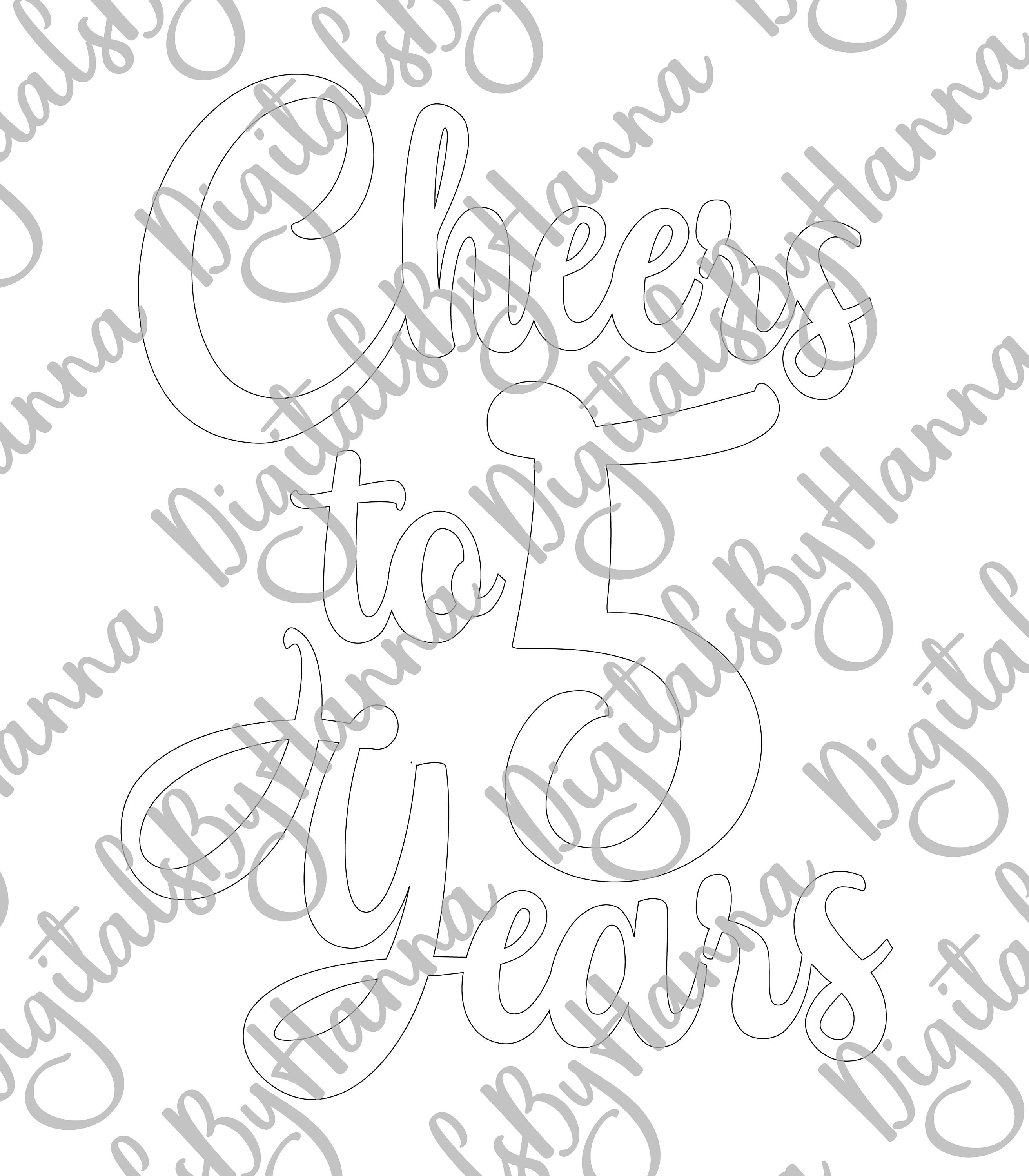 5th Birthday SVG Files for Cricut Saying Cheers to Five Years - Etsy