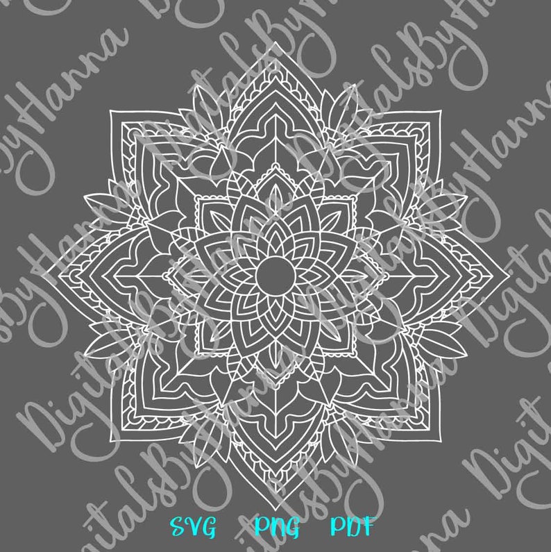 Download Mandala SVG Files for Cricut Zentangle SVG Pochoir Mandala ...