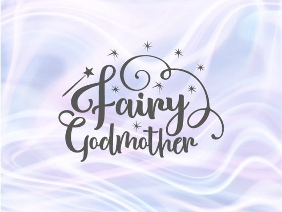 Download Baptism SVG Files for Cricut Fairy Godmother Proposal | Etsy