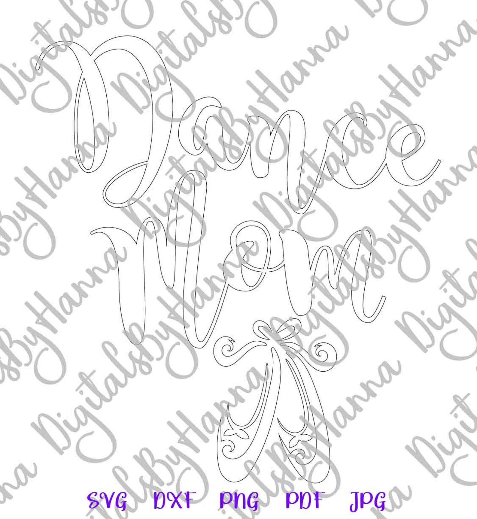 dance svg files for cricut ballet mama svg mom life slipper dancer proud family sign pointe shoe ballerina recital word print si