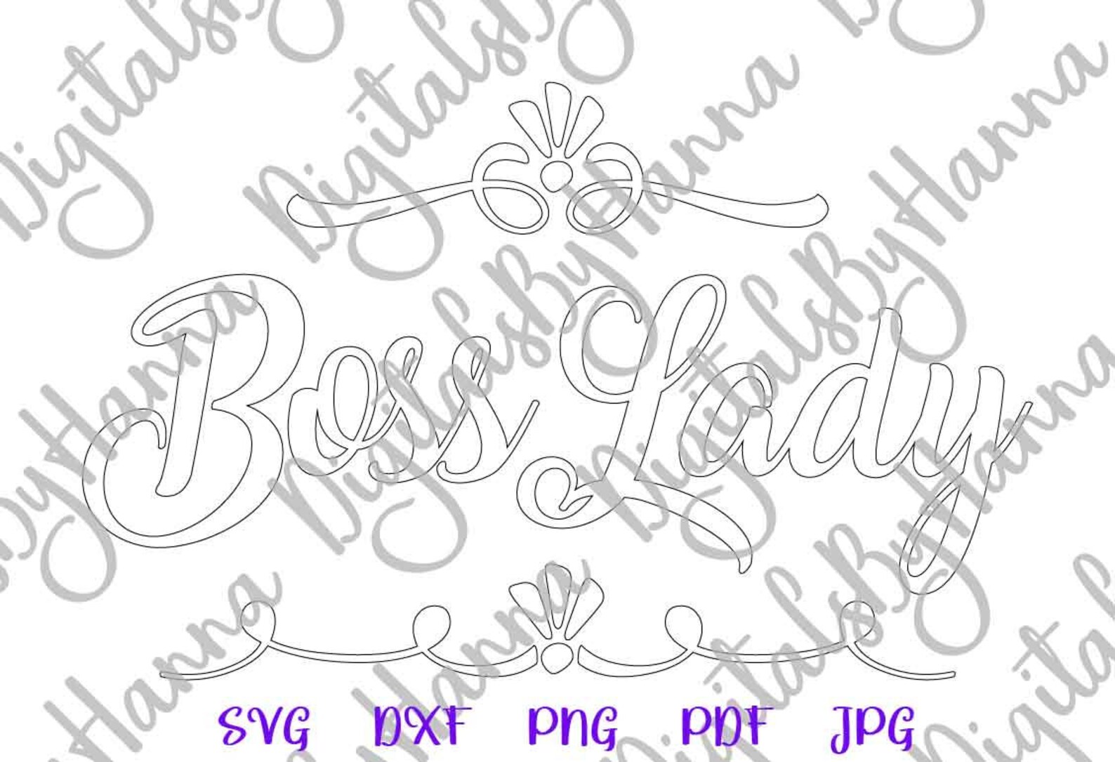 Office SVG Files for Cricut Sayings Boss Lady SVG Work Wife - Etsy