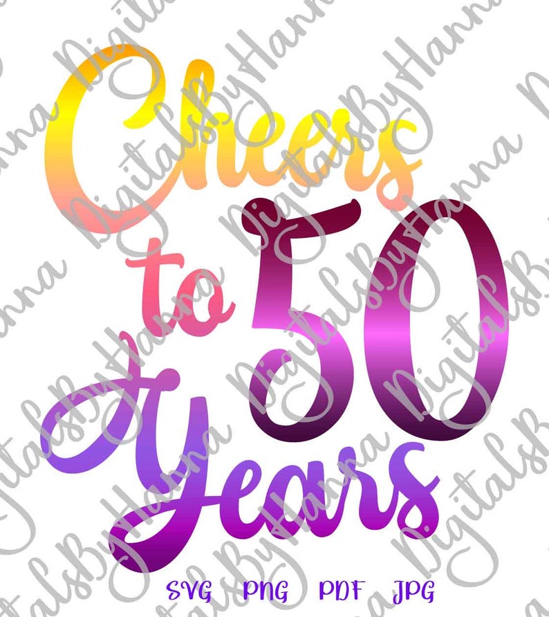 Download 50th Birthday SVG Files for Cricut Shirt Women Wine Glass ...