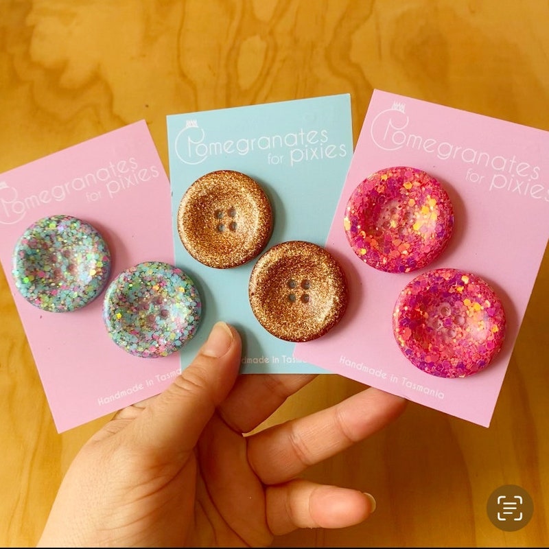Resin Buttons - Etsy UK