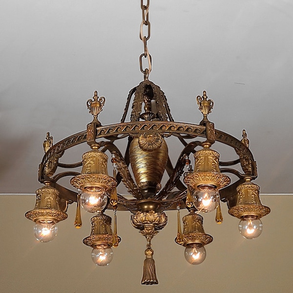 Art Nouveau Light Fixture Etsy