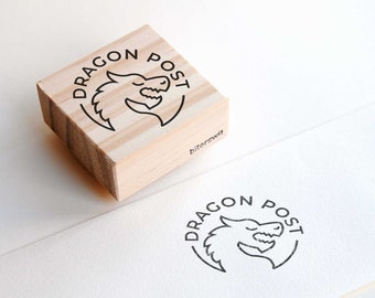 dragon post snail mail stamp, funny snail mail stamp, dragon snail mail stamp, dragon happy mail stamp, dragon post stamp, nerd snail mail,