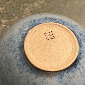 Initial specialstämpel för keramik, böjd rombisk tillverkarstämpel, keramiskt signaturverktyg