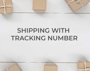 Upgrade to TRACKED / EXPRESS SHIPPING. Add-on product.