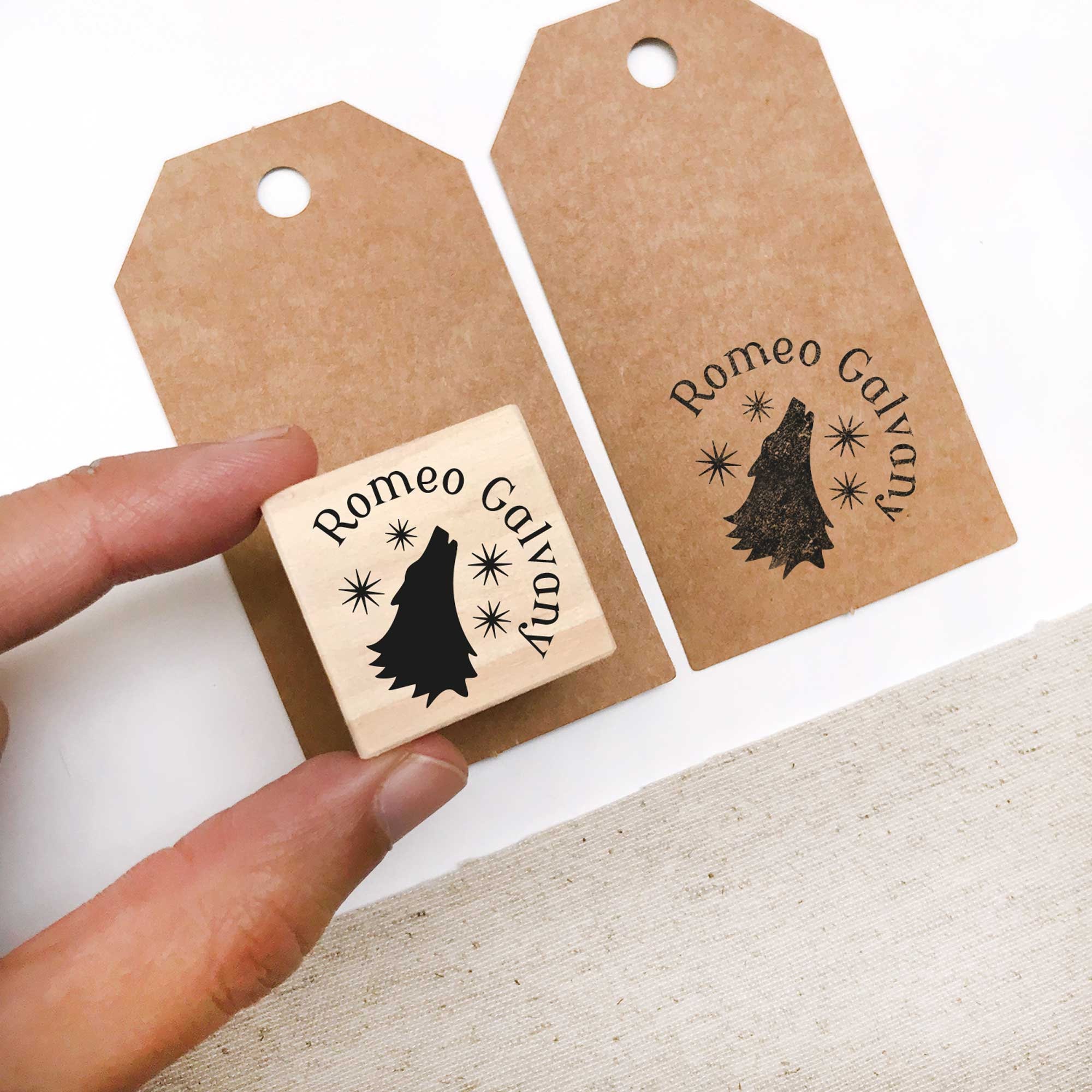 Custom Horse Name Stamp for Books & Clothes - Perfect Gift for Young Horse Lovers
