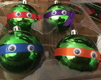 christmas ornament tmnt etsy