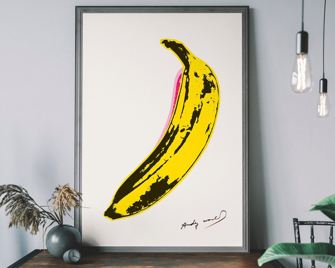 アンディ・ウォーホルのバナナ – アメリカンポップアート