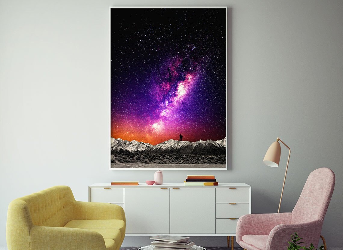 Space Print Wall Art Star Gazing Gifts Galaxy Wall Decor - Etsy