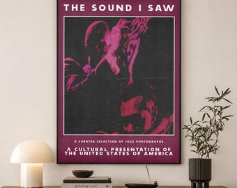 Vintage Jazz Poster | Retro Music Wall Art | Music Lover Gift
