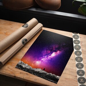 Space Print Wall Art Star Gazing Gifts Galaxy Wall Decor - Etsy