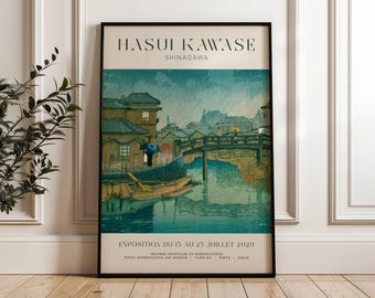 Hasui Kawase Morning Beppu Print — Japanese Woodblock