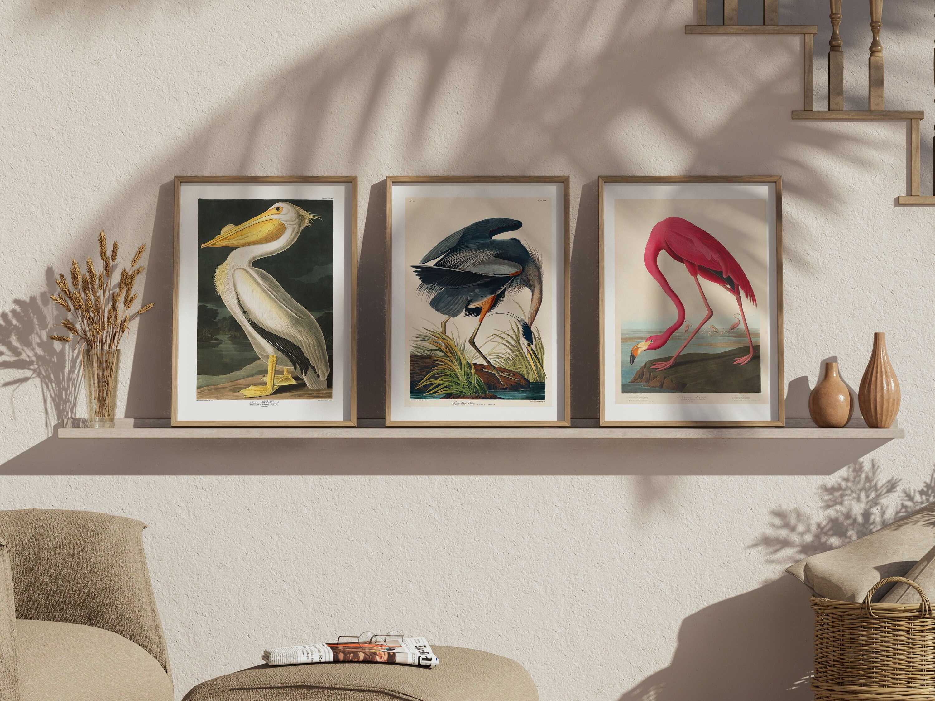 Vintage Pelican Art - Etsy