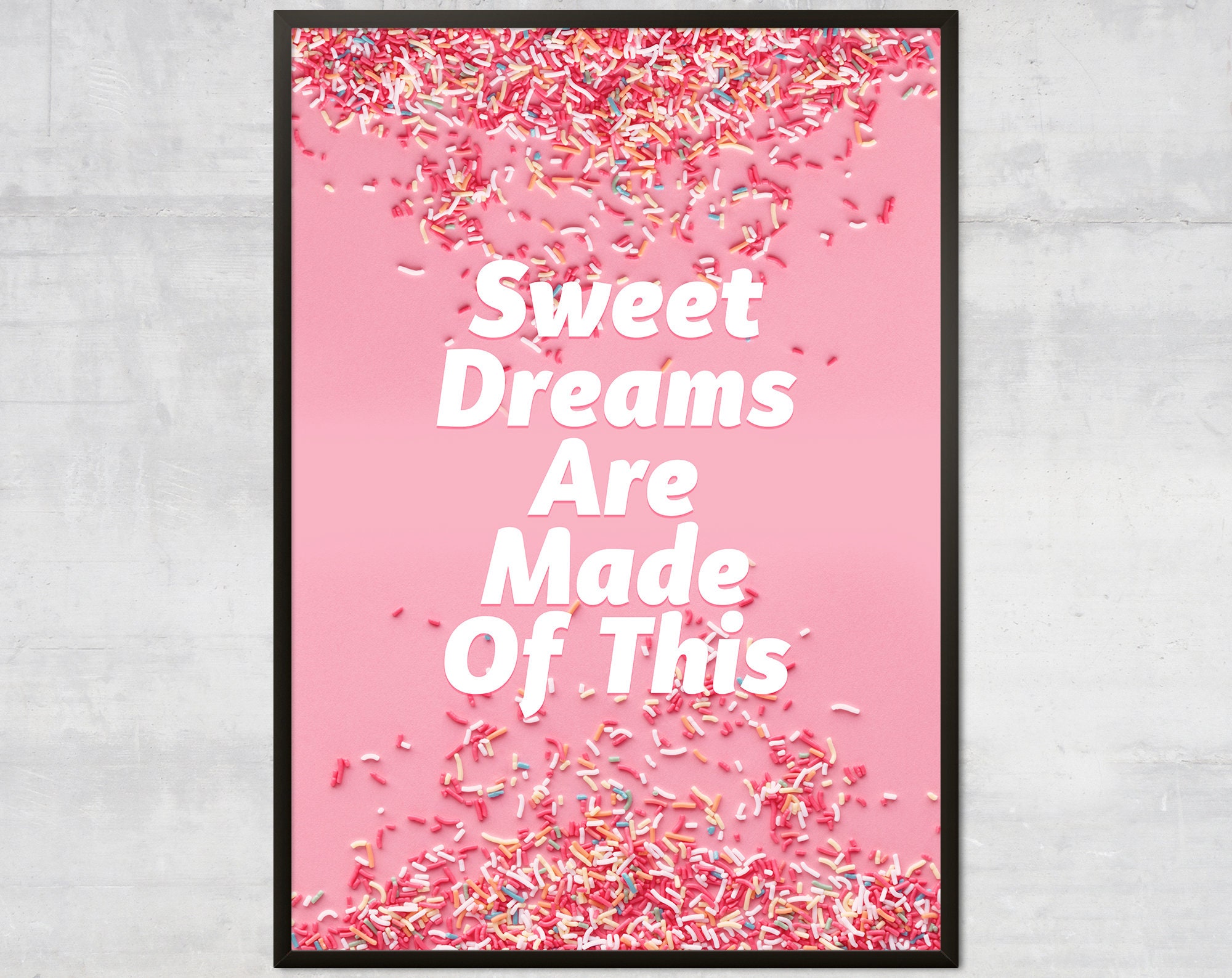 Sweet Dreams Are Made of These Art Print – Eurythmics Lyrics