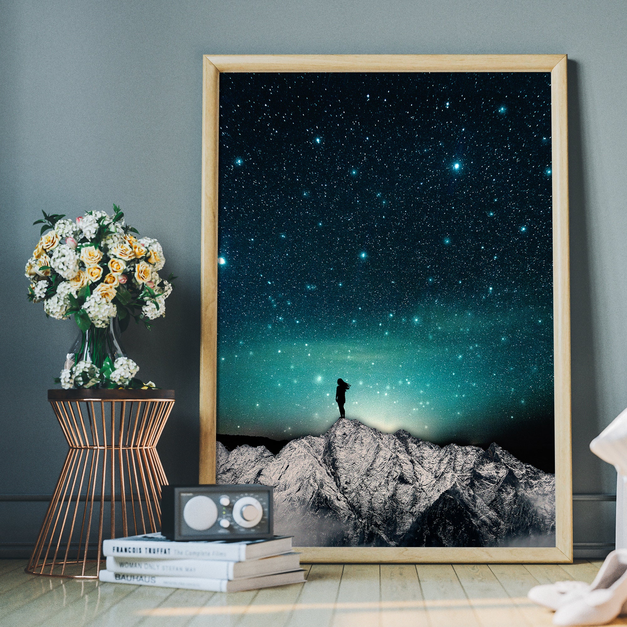 Space Print Star Gazing Gifts Space Wall Decor Sci-fi Art - Etsy