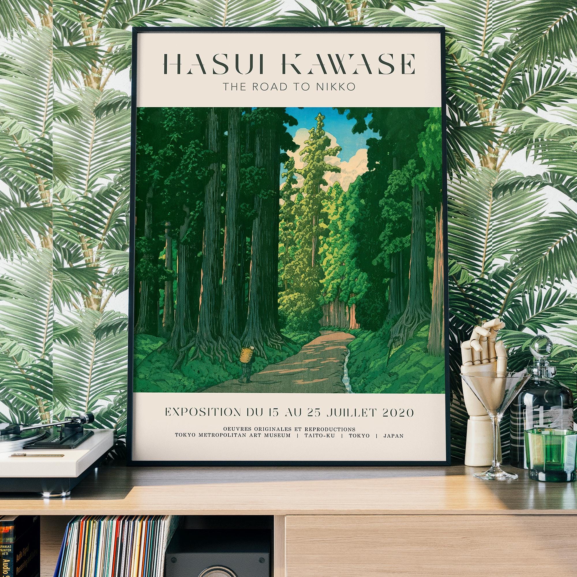 Road to Nikko by Hasui Kawase, Vintage Museum Art Print, Japanese