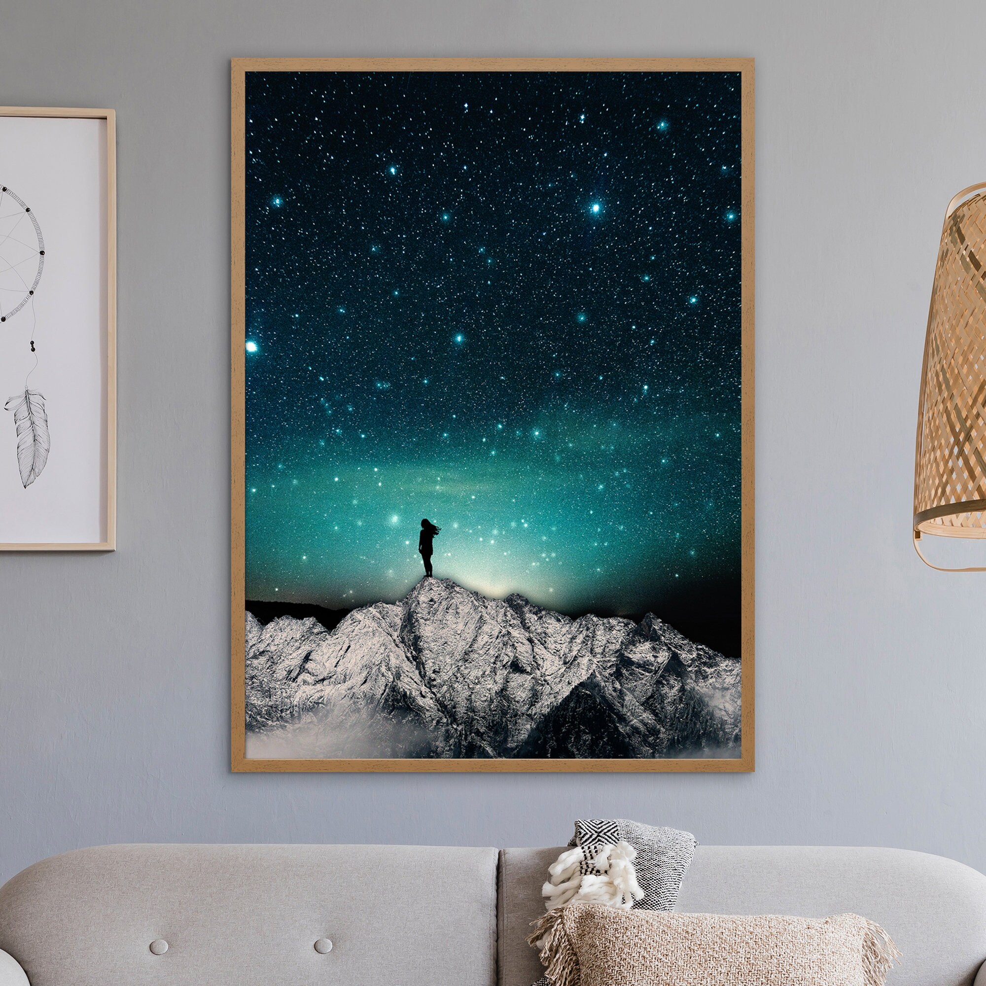 Space Print Star Gazing Gifts Space Wall Decor Sci-fi Art | Etsy UK