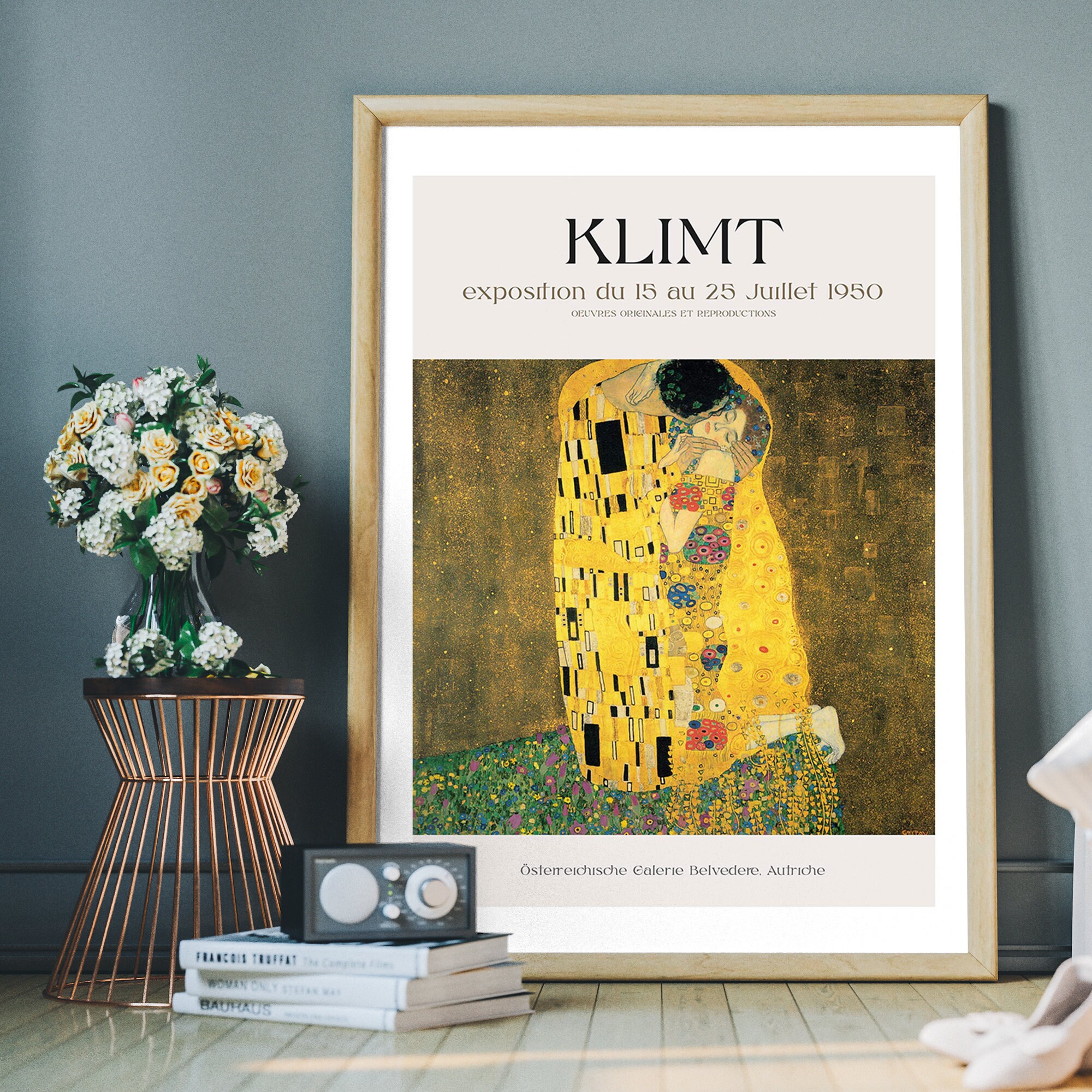 グスタフクリムト作画　TheMaiden　良質キャンバス　豪華　金箔額縁付 Amazon.co.jp: グスタフクリムト作画 TheMaiden 良質キャンバス