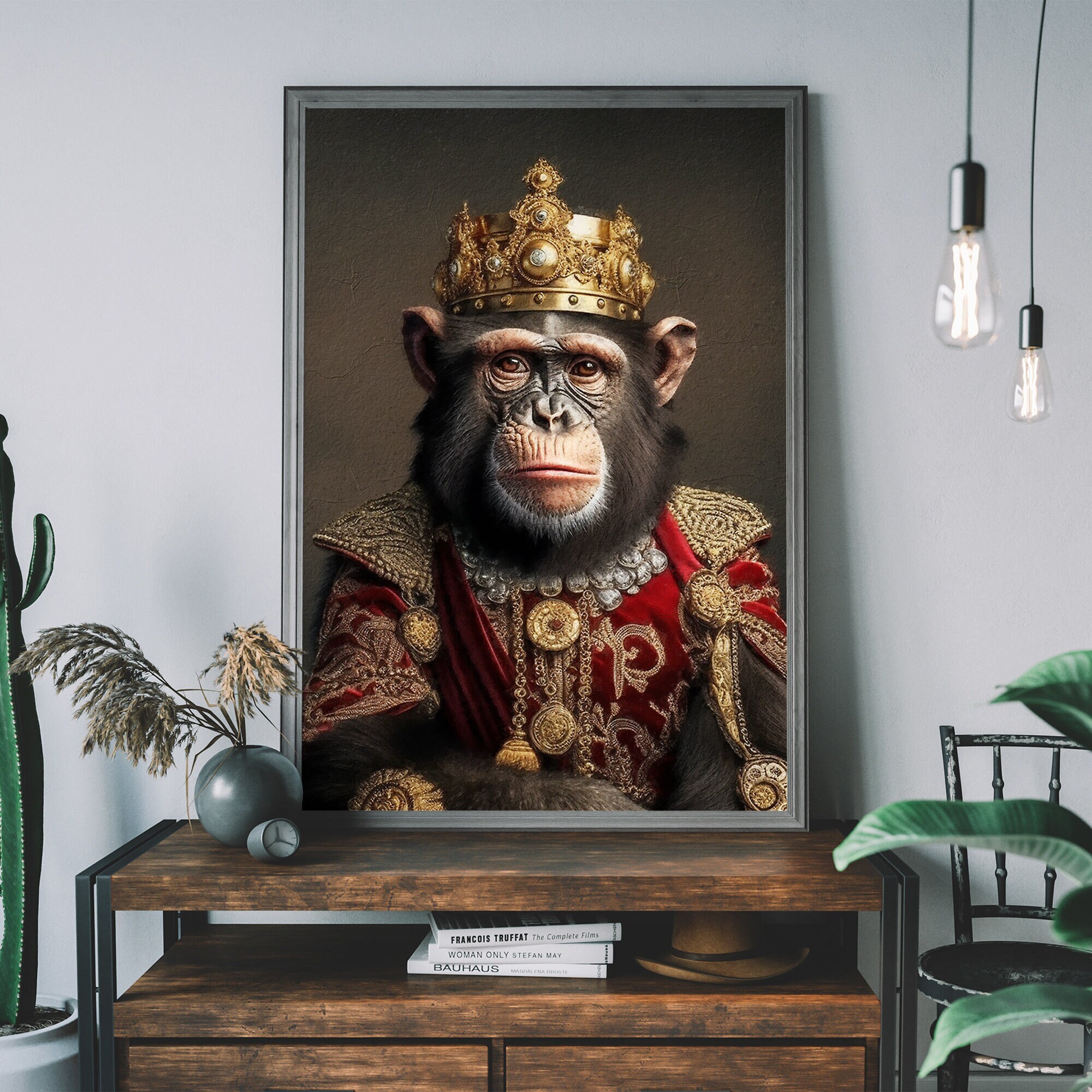 コレクション golden monkey painting Neon Chimpanzee - Paint by Numbers – Painting By Numbers Shop