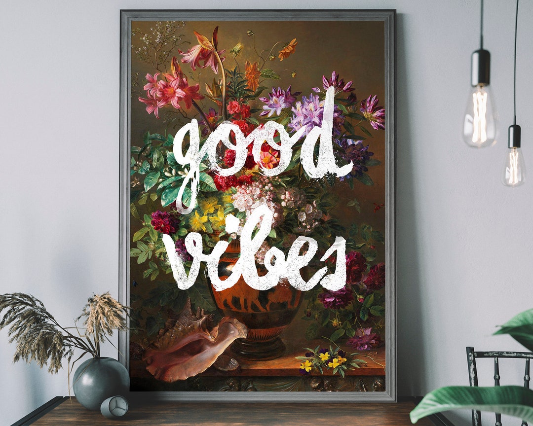 good-vibes-wall-art-positive-typography-decor-motivational-quote