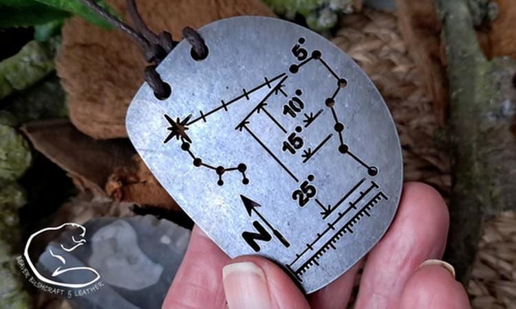 The 'polaris' Flint & Steel Striker With English Flint for Traditional ...